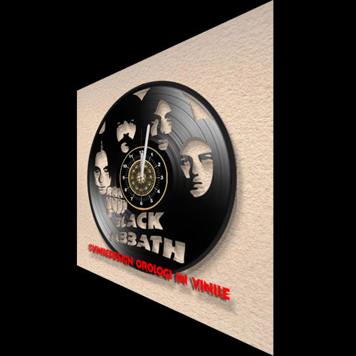 OROLOGIO DA PARETE IN VINILE BLACK SABBATH 2