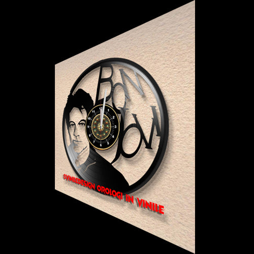 OROLOGIO DA PARETE IN VINILE BON JOVI