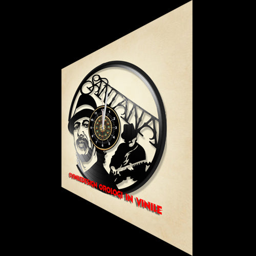 OROLOGIO DA PARETE IN VINILE CARLOS SANTANA