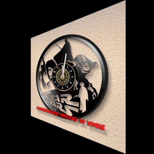 OROLOGIO DA PARETE IN VINILE STAR WARS