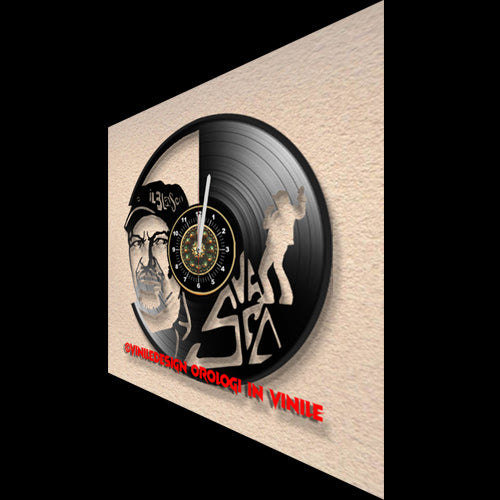 OROLOGIO DA PARETE IN VINILE VASCO ROSSI 2