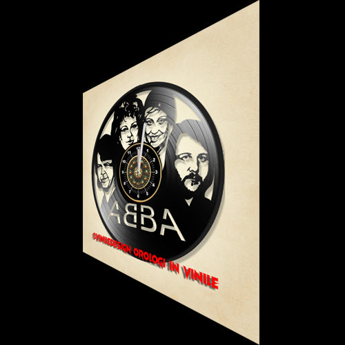 OROLOGIO DA PARETE IN VINILE ABBA
