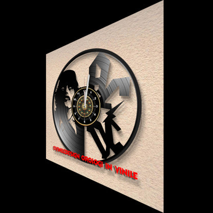 OROLOGIO DA PARETE IN VINILE AC DC 1
