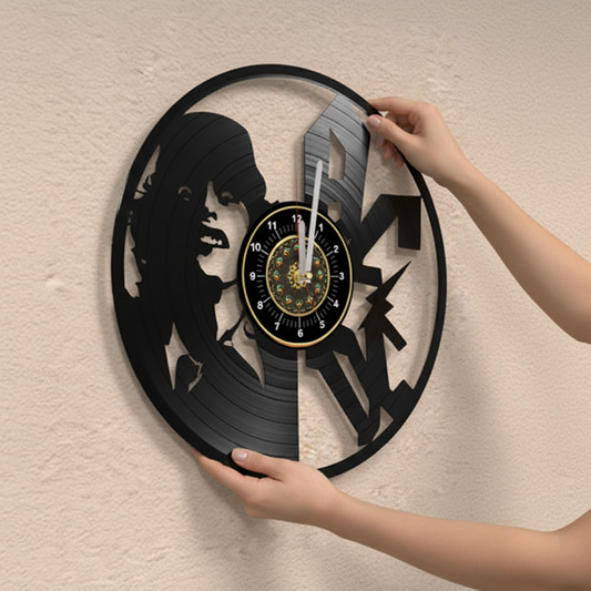 OROLOGIO DA PARETE IN VINILE AC DC 1