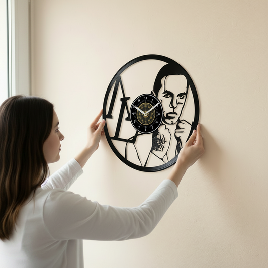 OROLOGIO DA PARETE IN VINILE ACHILLE LAURO