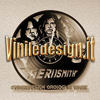 OROLOGIO DA PARETE IN VINILE AEROSMITH