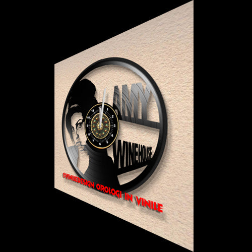 OROLOGIO DA PARETE IN VINILE AMY WINEHOUSE