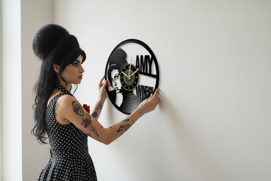 OROLOGIO DA PARETE IN VINILE AMY WINEHOUSE
