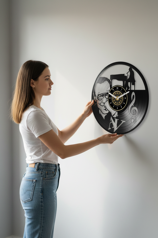 OROLOGIO DA PARETE IN VINILE ANTONELLO VENDITTI