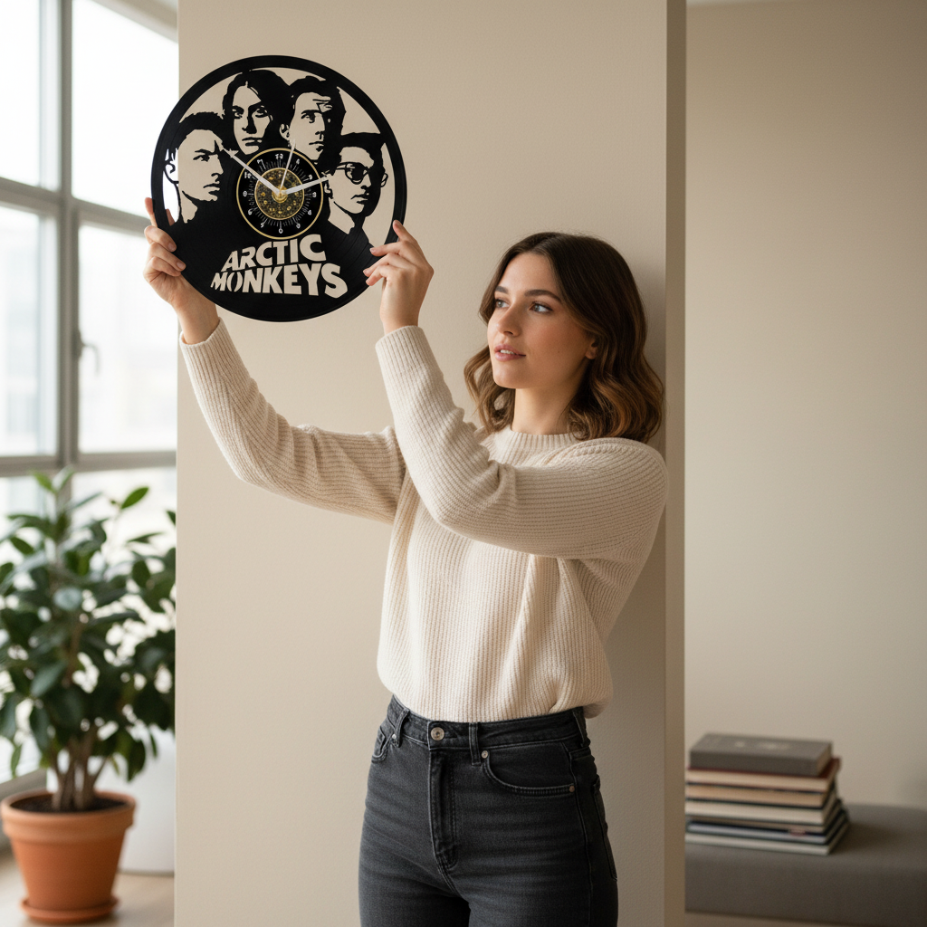 OROLOGIO DA PARETE IN VINILE ARCTIC MONKEYS