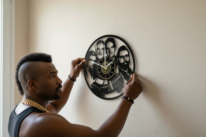 OROLOGIO DA PARETE IN VINILE A TEAM