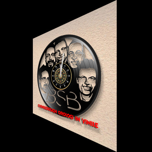 OROLOGIO DA PARETE IN VINILE BACKSTREET BOYS