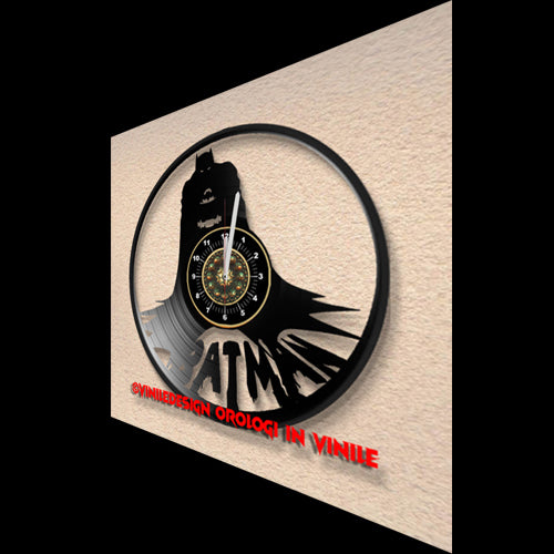 OROLOGIO DA PARETE IN VINILE BATMAN 3