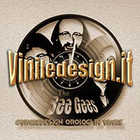 OROLOGIO DA PARETE IN VINILE BEE GEES
