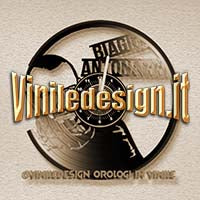 OROLOGIO DA PARETE IN VINILE BIAGIO ANTONACCI
