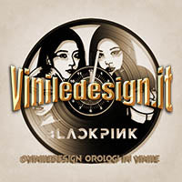 OROLOGIO DA PARETE IN VINILE BLACKPINK