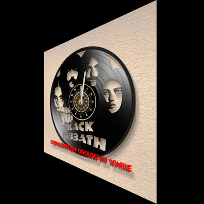 OROLOGIO DA PARETE IN VINILE BLACK SABBATH 2