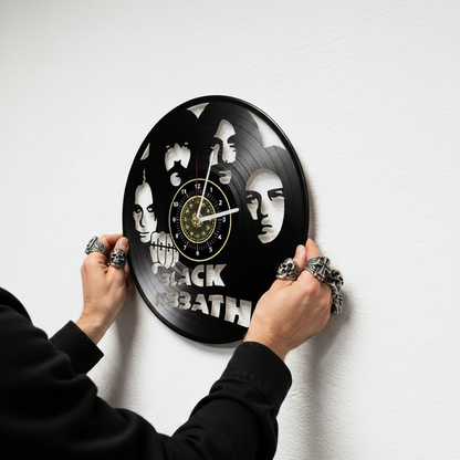 OROLOGIO DA PARETE IN VINILE BLACK SABBATH 2