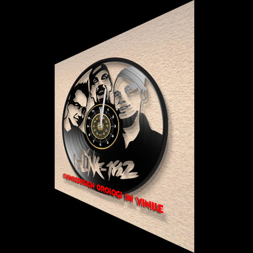 OROLOGIO DA PARETE IN VINILE BLINK 182 (2°modello)