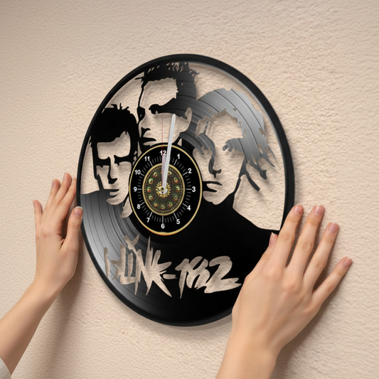 OROLOGIO DA PARETE IN VINILE BLINK 182 (1°modello)
