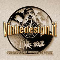 OROLOGIO DA PARETE IN VINILE BLINK 182 (2°modello)