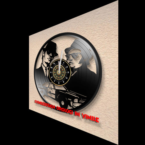 OROLOGIO DA PARETE IN VINILE BLUES BROTHERS 2