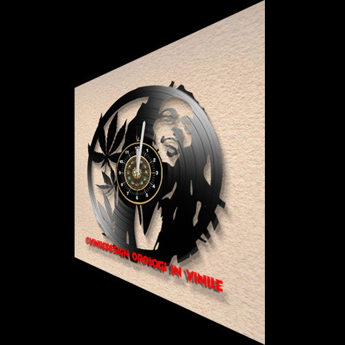 OROLOGIO DA PARETE IN VINILE BOB MARLEY