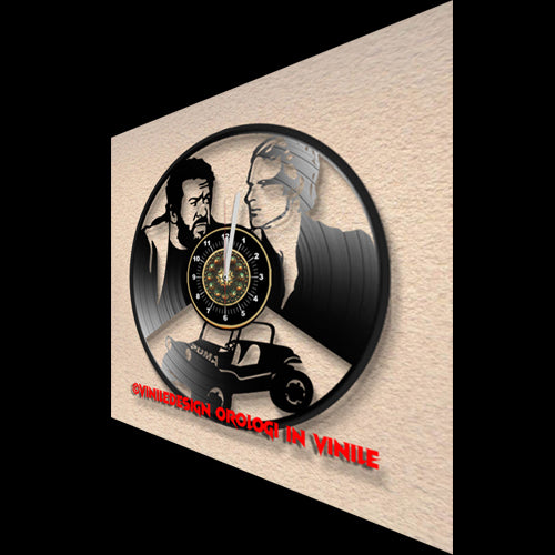 OROLOGIO DA PARETE IN VINILE BUD SPENCER E TERENCE HILL 2