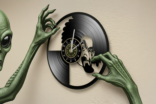 OROLOGIO DA PARETE IN VINILE CAPAREZZA 1