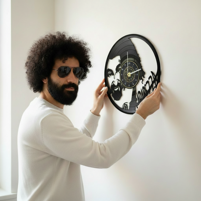 OROLOGIO DA PARETE IN VINILE CAPAREZZA 2