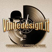 OROLOGIO DA PARETE IN VINILE CHARLIE CHAPLIN