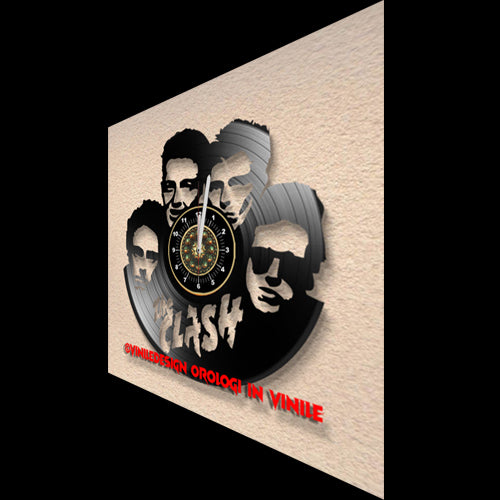 OROLOGIO DA PARETE IN VINILE CLASH