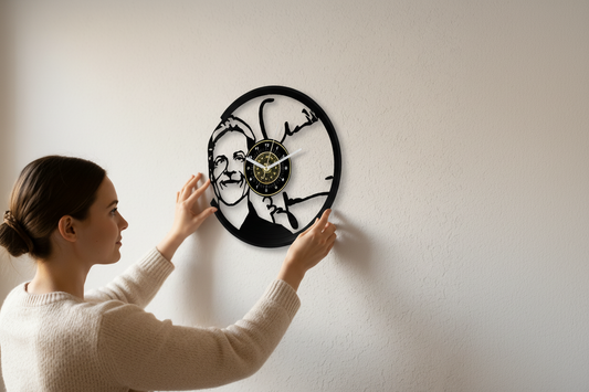 OROLOGIO DA PARETE IN VINILE CLAUDIO BAGLIONI