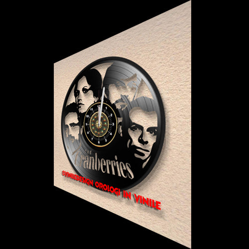 OROLOGIO DA PARETE IN VINILE CRANBERRIES