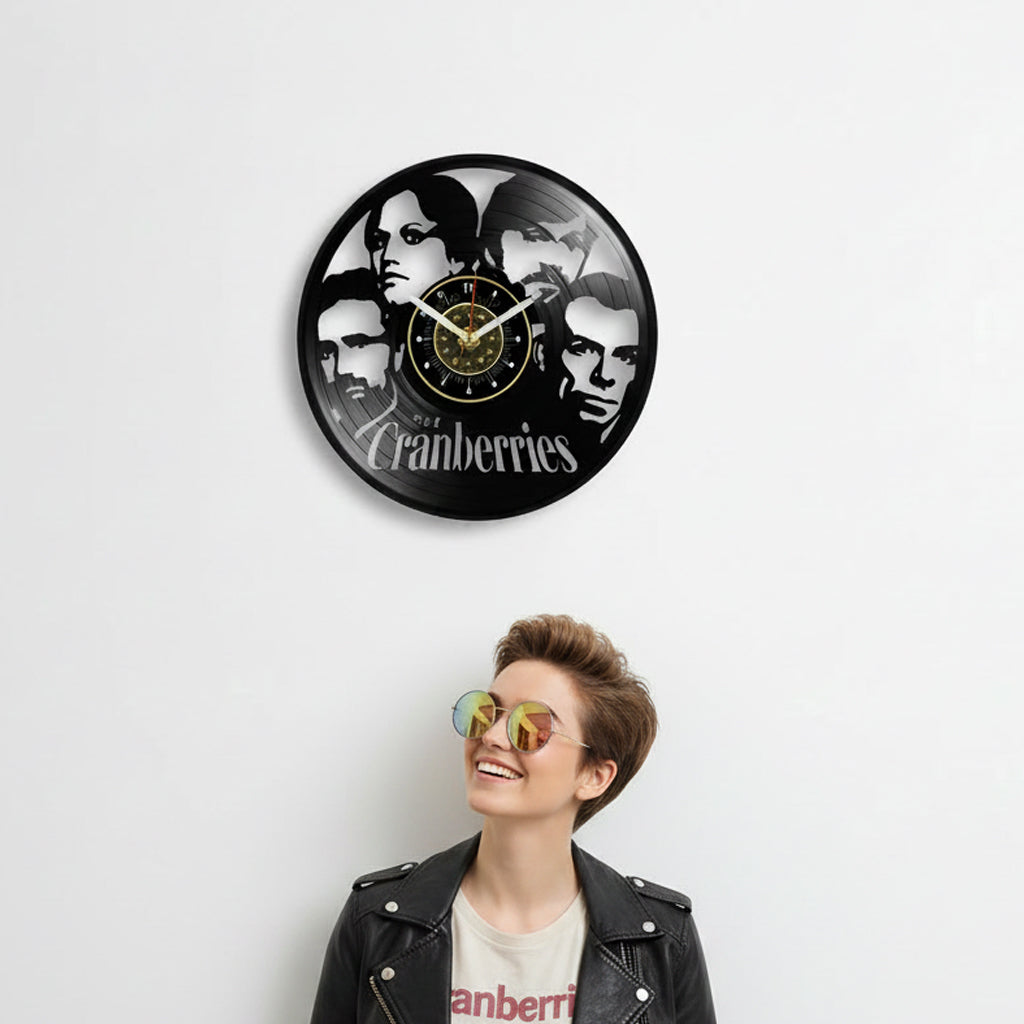 OROLOGIO DA PARETE IN VINILE CRANBERRIES