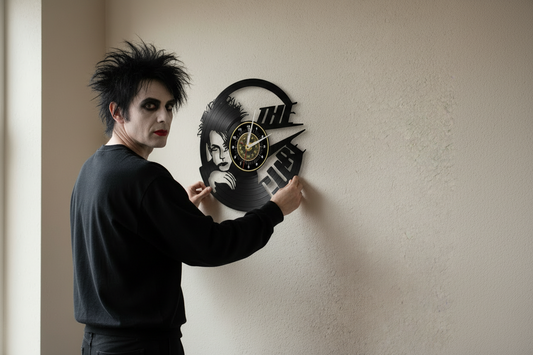 OROLOGIO DA PARETE IN VINILE CURE