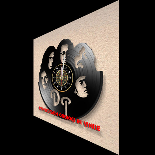 OROLOGIO DA PARETE IN VINILE DEEP PURPLE 1