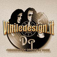 OROLOGIO DA PARETE IN VINILE DEEP PURPLE 1