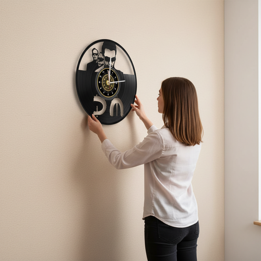OROLOGIO DA PARETE IN VINILE DEPECHE MODE 1