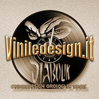 OROLOGIO DA PARETE IN VINILE DIABOLIK