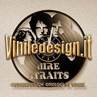 OROLOGIO DA PARETE IN VINILE DIRE STRAITS 1