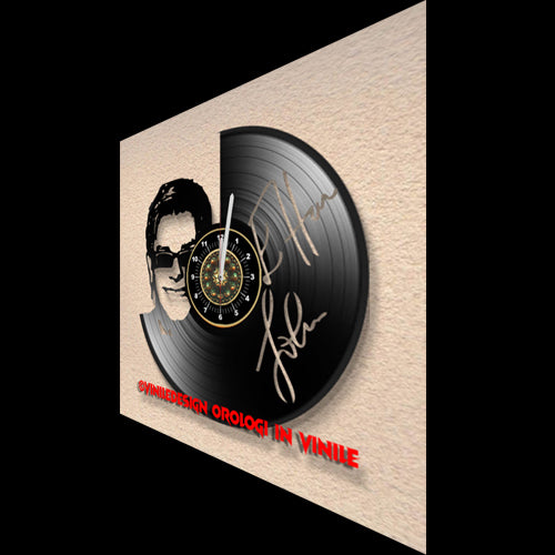 OROLOGIO DA PARETE IN VINILE ELTON JOHN