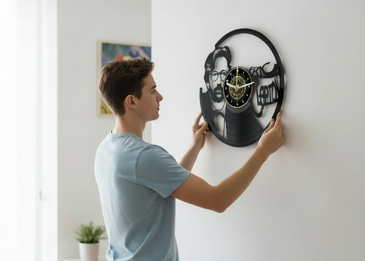 OROLOGIO DA PARETE IN VINILE ERIC CLAPTON