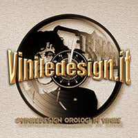 OROLOGIO DA PARETE IN VINILE ERMAL META