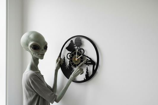 OROLOGIO DA PARETE IN VINILE ET