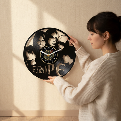 OROLOGIO DA PARETE IN VINILE EUROPE