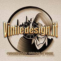OROLOGIO DA PARETE IN VINILE FABRIZIO DE ANDRE