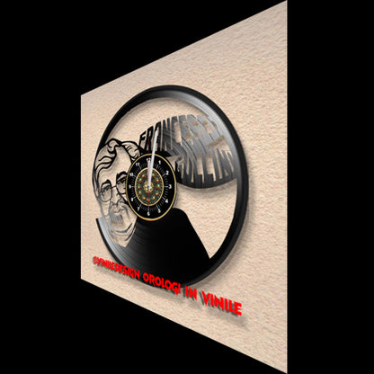 OROLOGIO DA PARETE IN VINILE FRANCESCO GUCCINI
