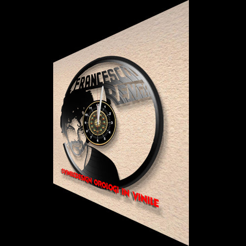 OROLOGIO DA PARETE IN VINILE FRANCESCO RENGA