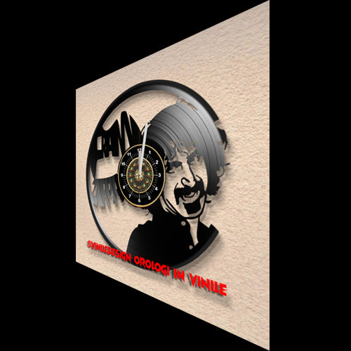 OROLOGIO DA PARETE IN VINILE FRANK ZAPPA